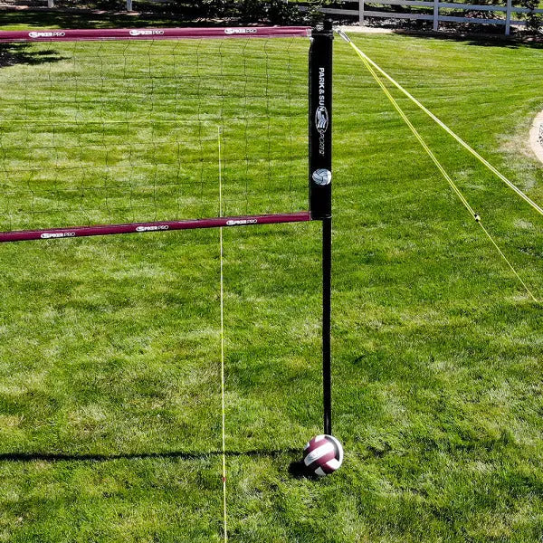 Outdoor Spiker Pro Complete Portable Volleyball System Park & Sun