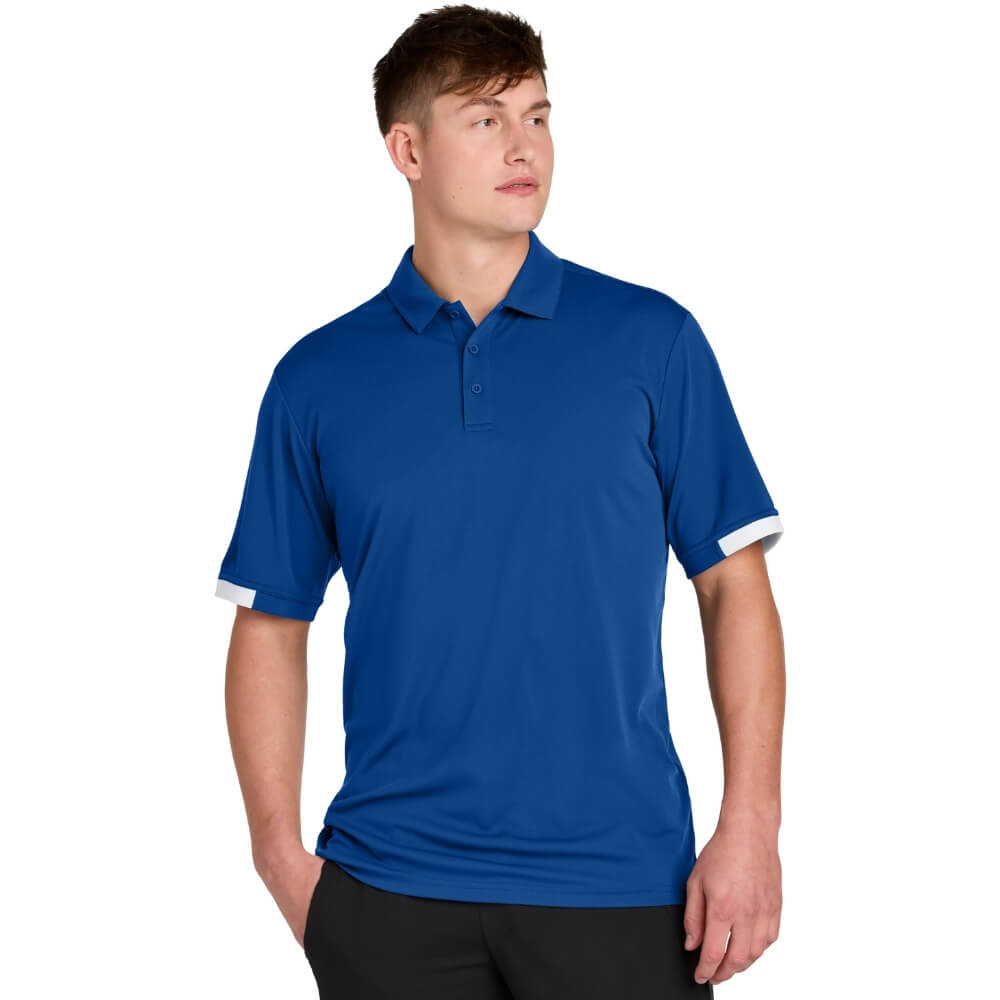 Sport-Tek Men's Club Colorblock Polo