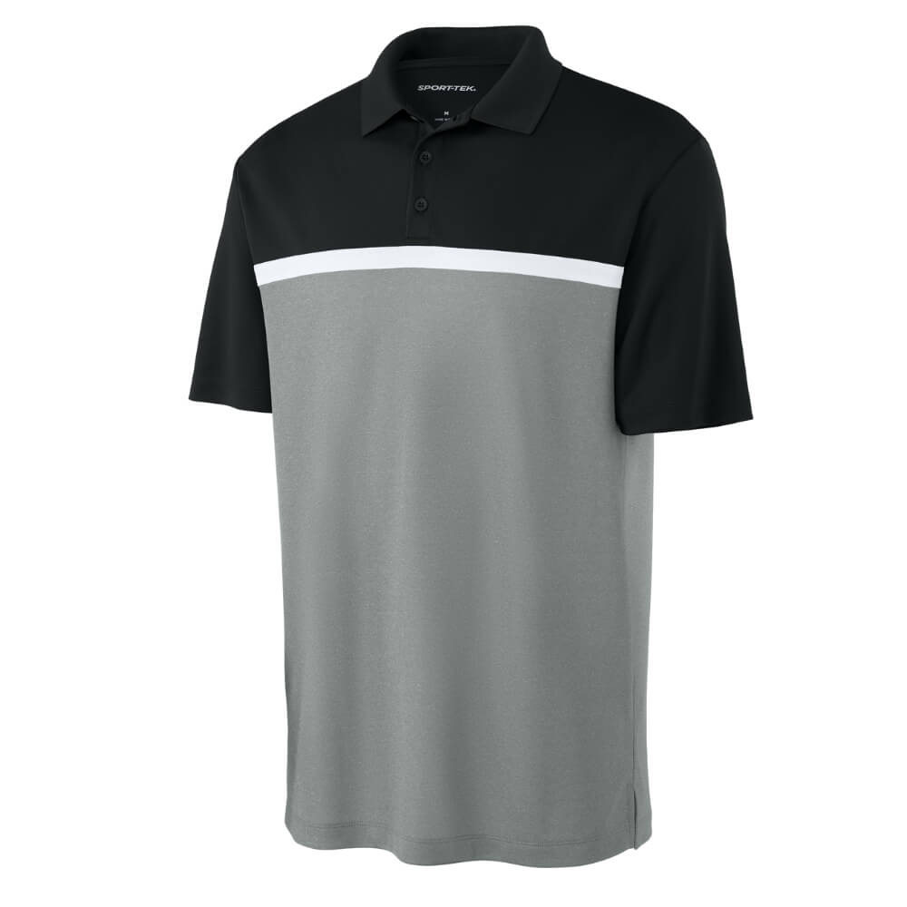 Sport-Tek Men's Micropique Colorblock Polo