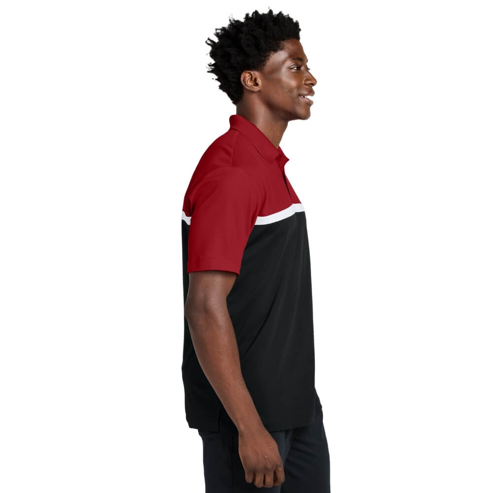 Sport-Tek Men's Micropique Colorblock Polo