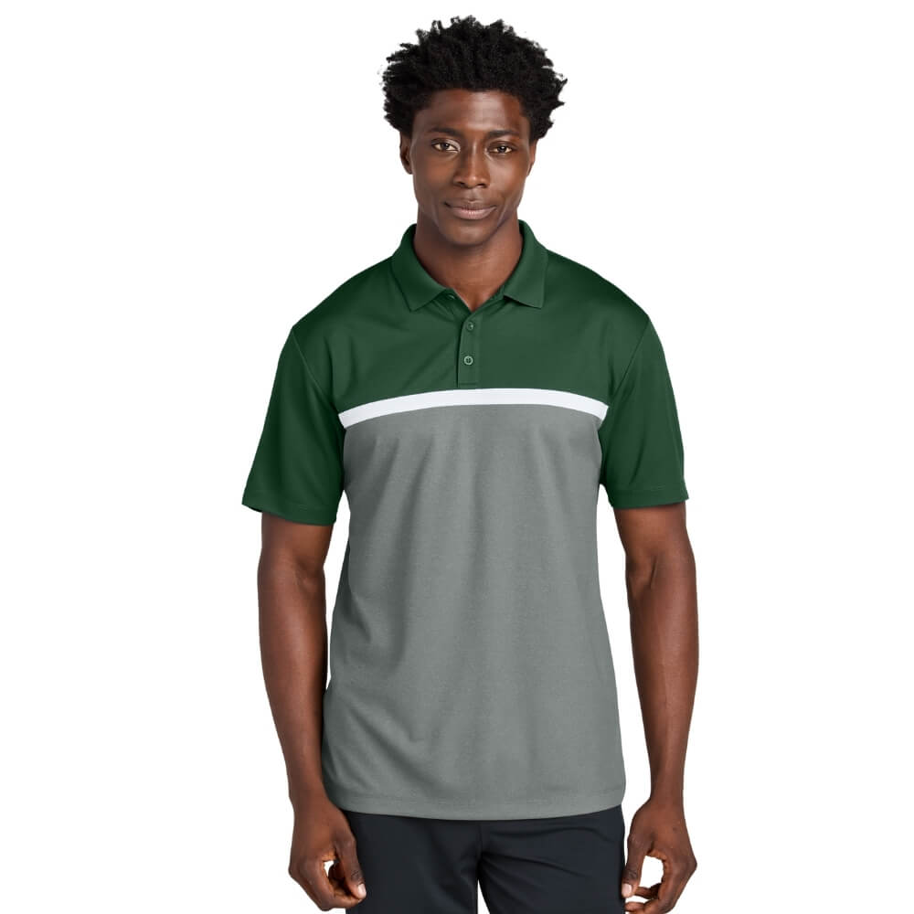 Sport-Tek Men's Micropique Colorblock Polo