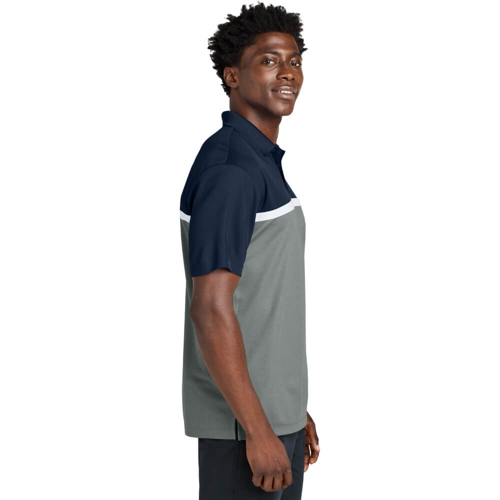 Sport-Tek Men's Micropique Colorblock Polo