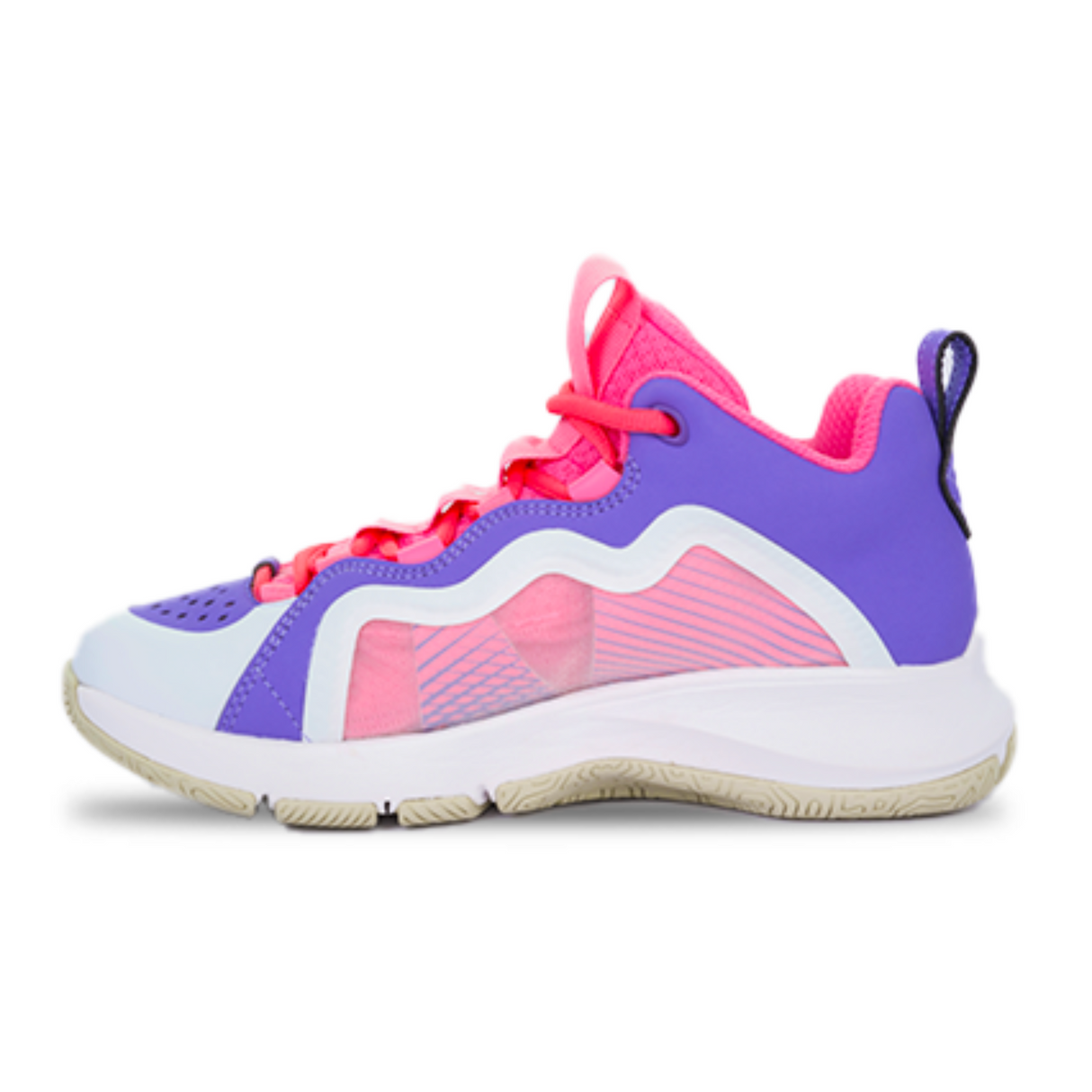 RIP-IT Womens Future Volleyball Shoe white/purple/pink 5