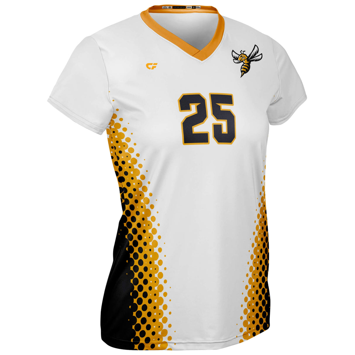 CustomFuze Women's Quick Turn Cap Sleeve Jersey