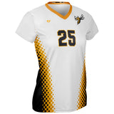 CustomFuze Women's Quick Turn Cap Sleeve Jersey