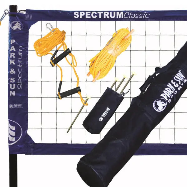 Outdoor Spectrum Classic Volleyball Net System Park & Sun