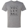 Volleyball Stacked Graphic T-Shirt