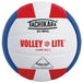 Tachikara SVMNC Volley-Lite Color Volleyball Scarlet White Royal - 1