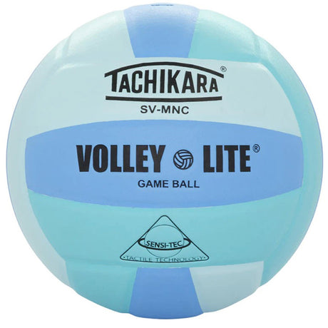 Tachikara SVMNC Volley-Lite Color Volleyball Tri Blue - 1