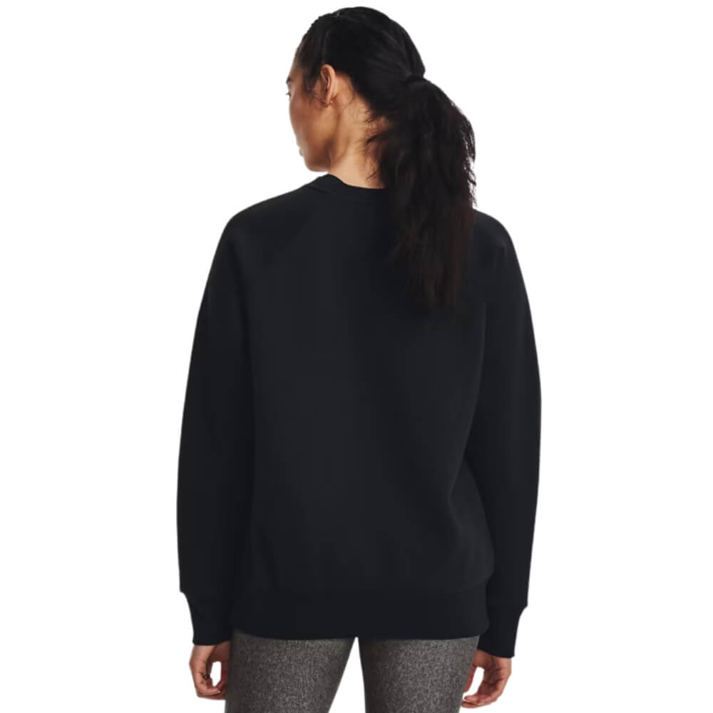 Under Armour Women's Rival Fleece Crew black