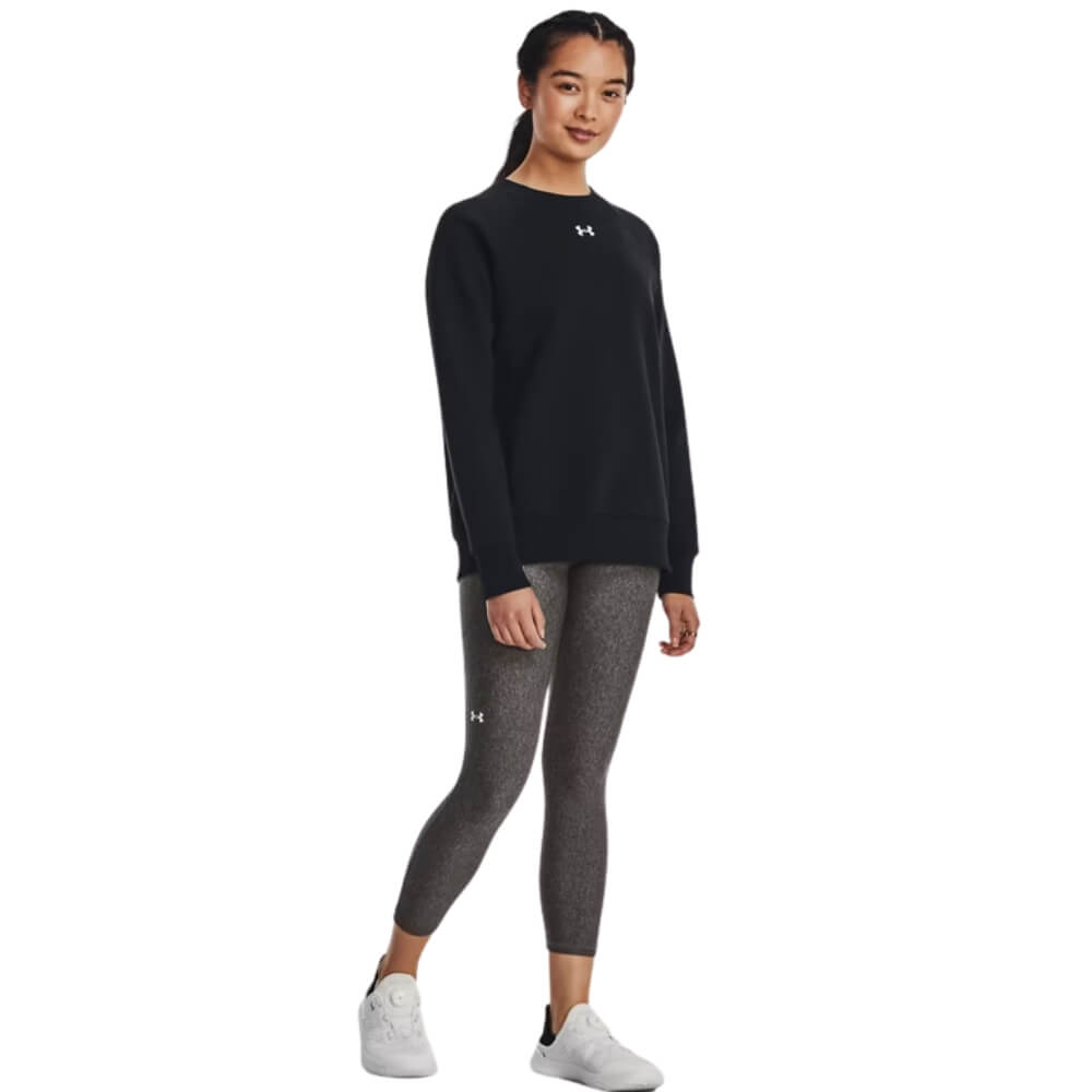 Under Armour Women's Rival Fleece Crew black