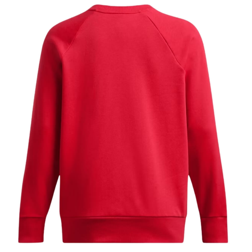Under Armour Women's Rival Fleece Crew red