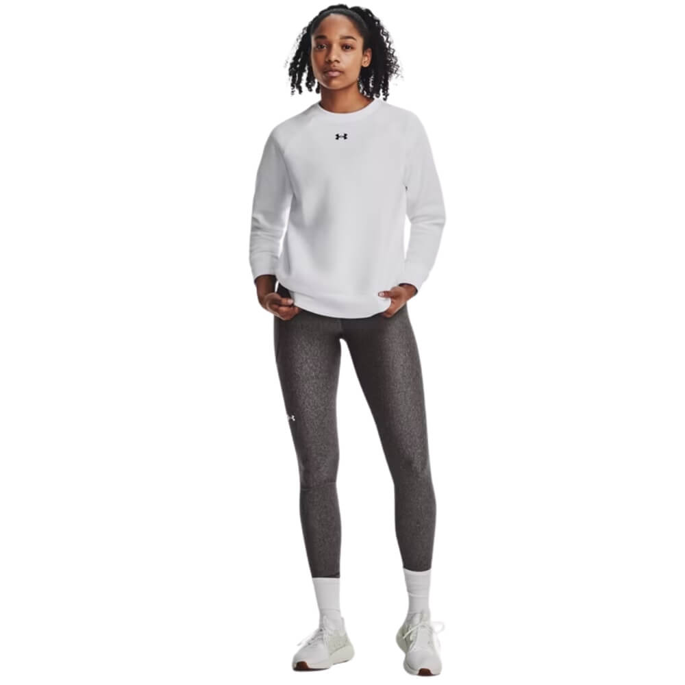 Under Armour Women's Rival Fleece Crew white