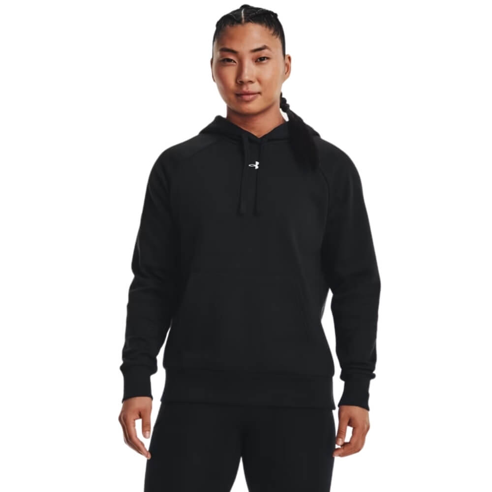 Under Armour Women's Rival Fleece Hoodie black