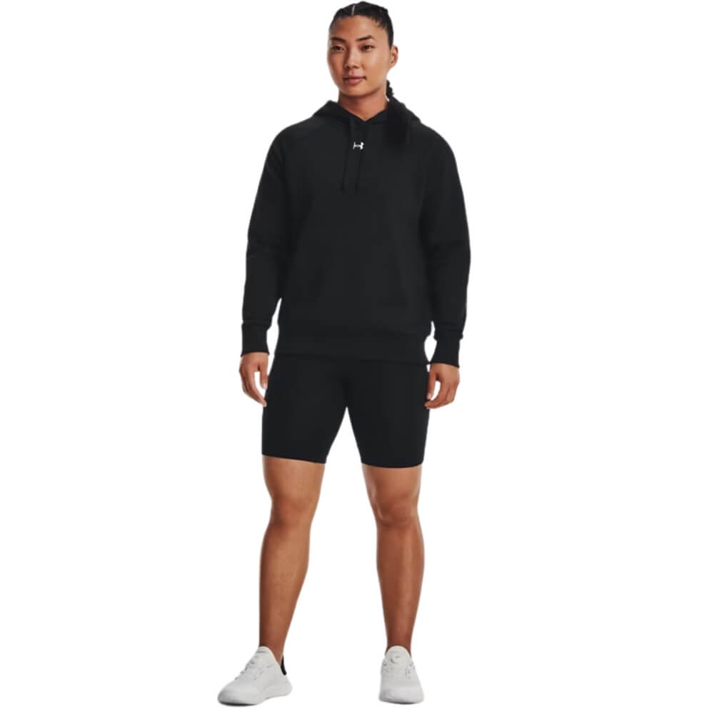 Under Armour Women's Rival Fleece Hoodie black