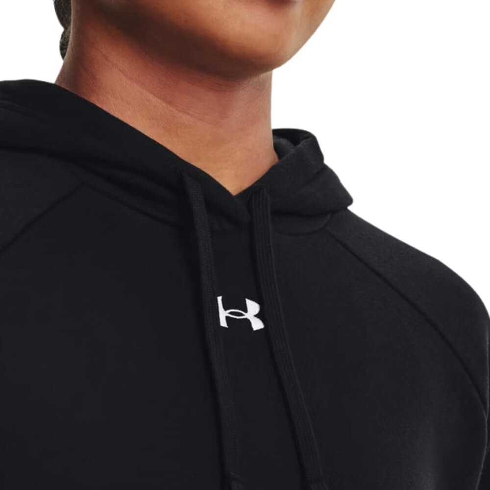 Under Armour Women's Rival Fleece Hoodie black