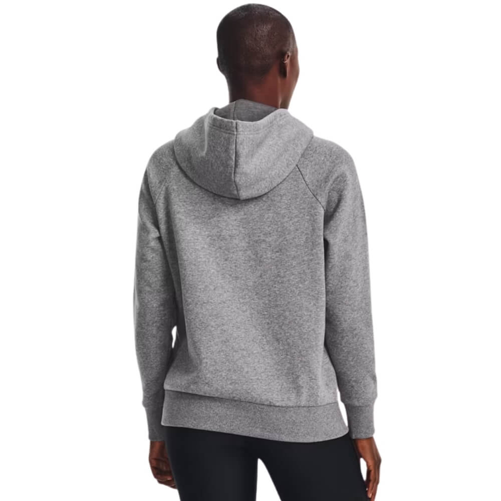 Under Armour Women's Rival Fleece Hoodie light heather castlerock