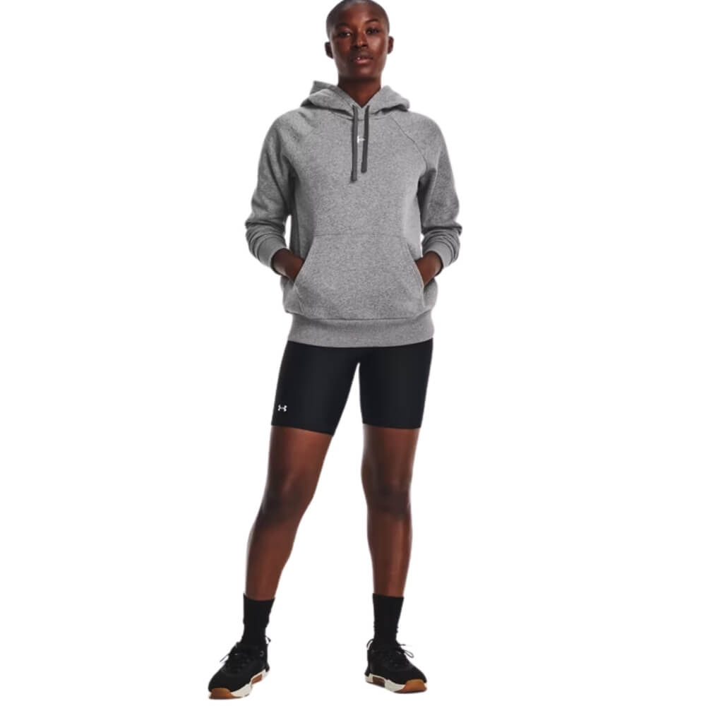 Under Armour Women's Rival Fleece Hoodie light heather castlerock