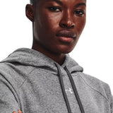Under Armour Women's Rival Fleece Hoodie light heather castlerock