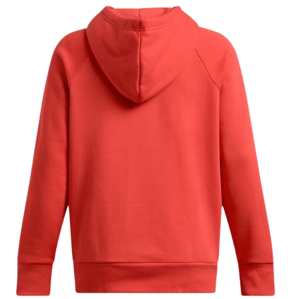Under Armour Women's Rival Fleece Hoodie dark orange
