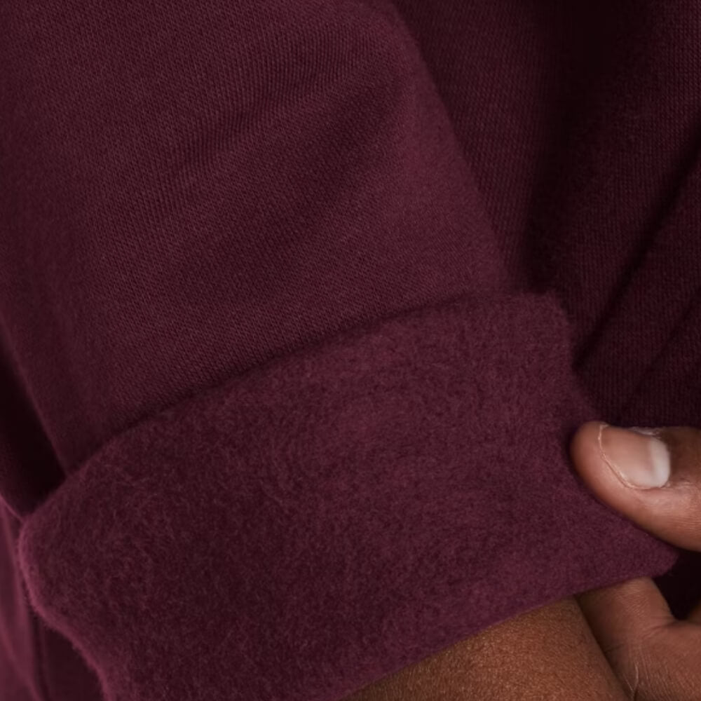 Under Armour Women's Rival Fleece Hoodie maroon