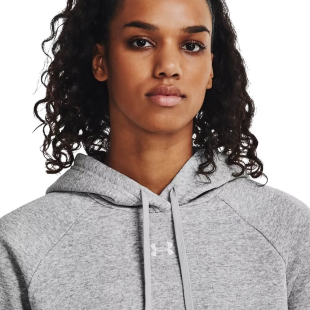 Under Armour Women's Rival Fleece Hoodie mod gray