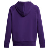 Under Armour Women's Rival Fleece Hoodie purple