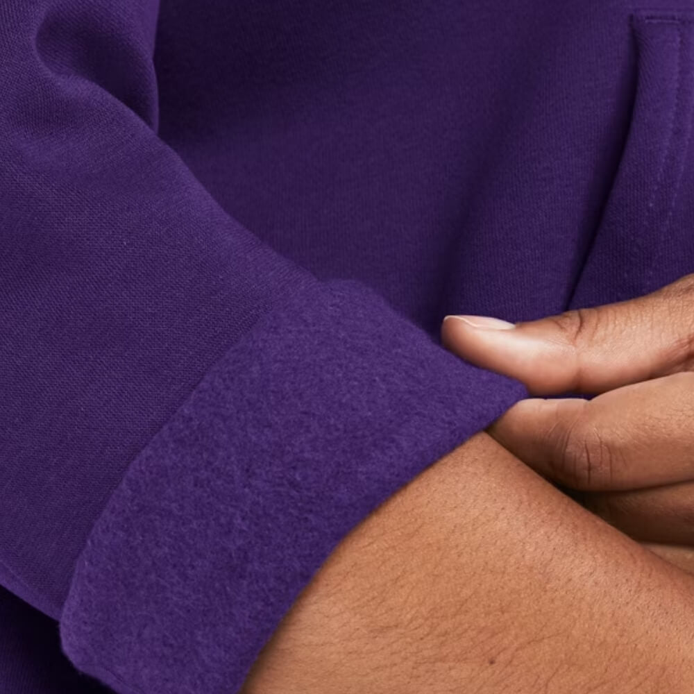 Under Armour Women's Rival Fleece Hoodie purple