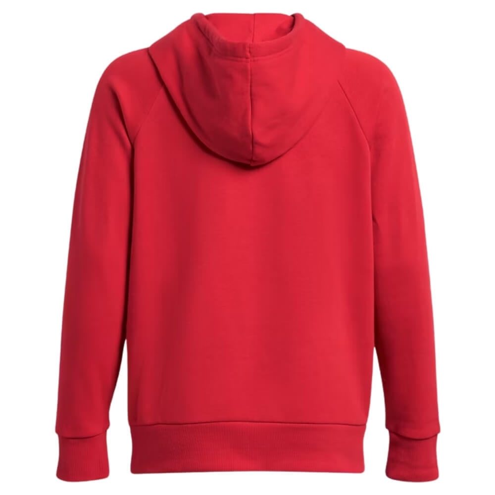 Under Armour Women's Rival Fleece Hoodie red