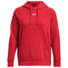 Under Armour Women's Rival Fleece Hoodie red