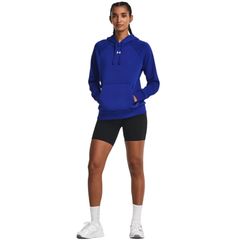 Under Armour Women's Rival Fleece Hoodie royal