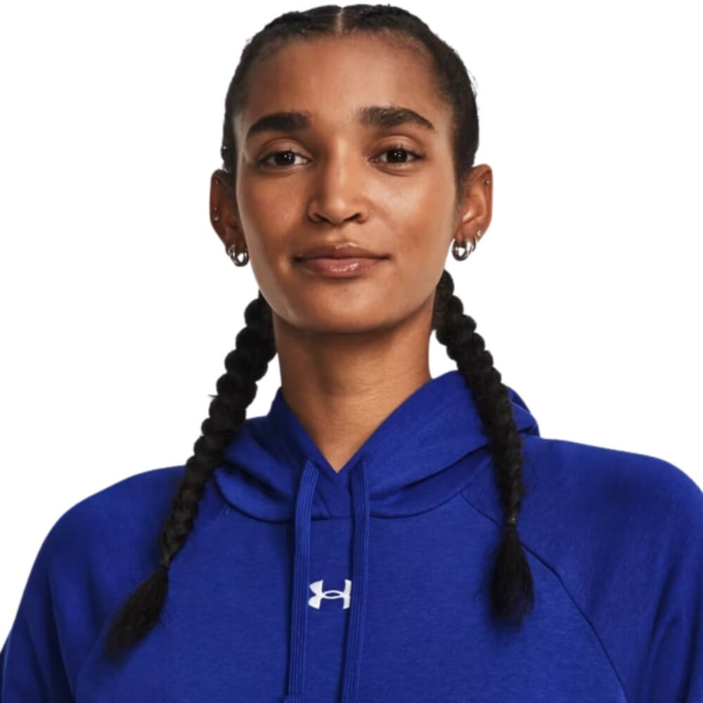Under Armour Women's Rival Fleece Hoodie royal