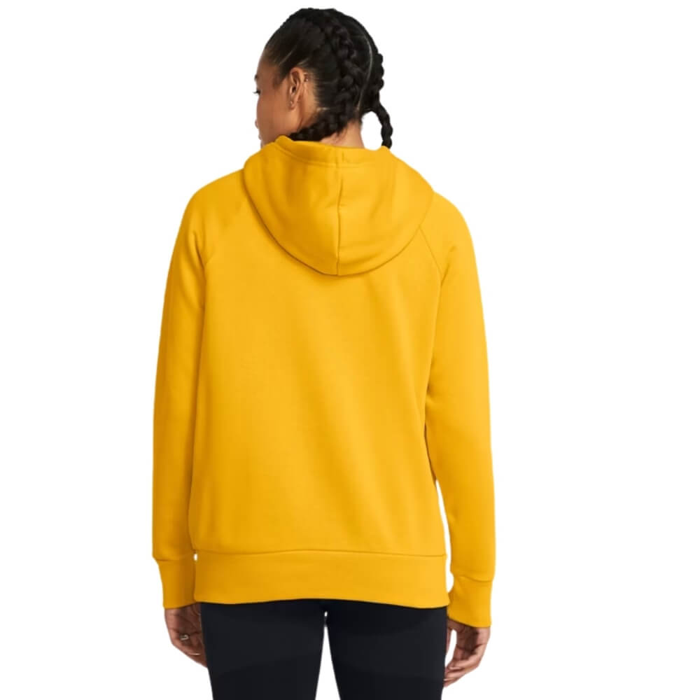Under Armour Women's Rival Fleece Hoodie gold