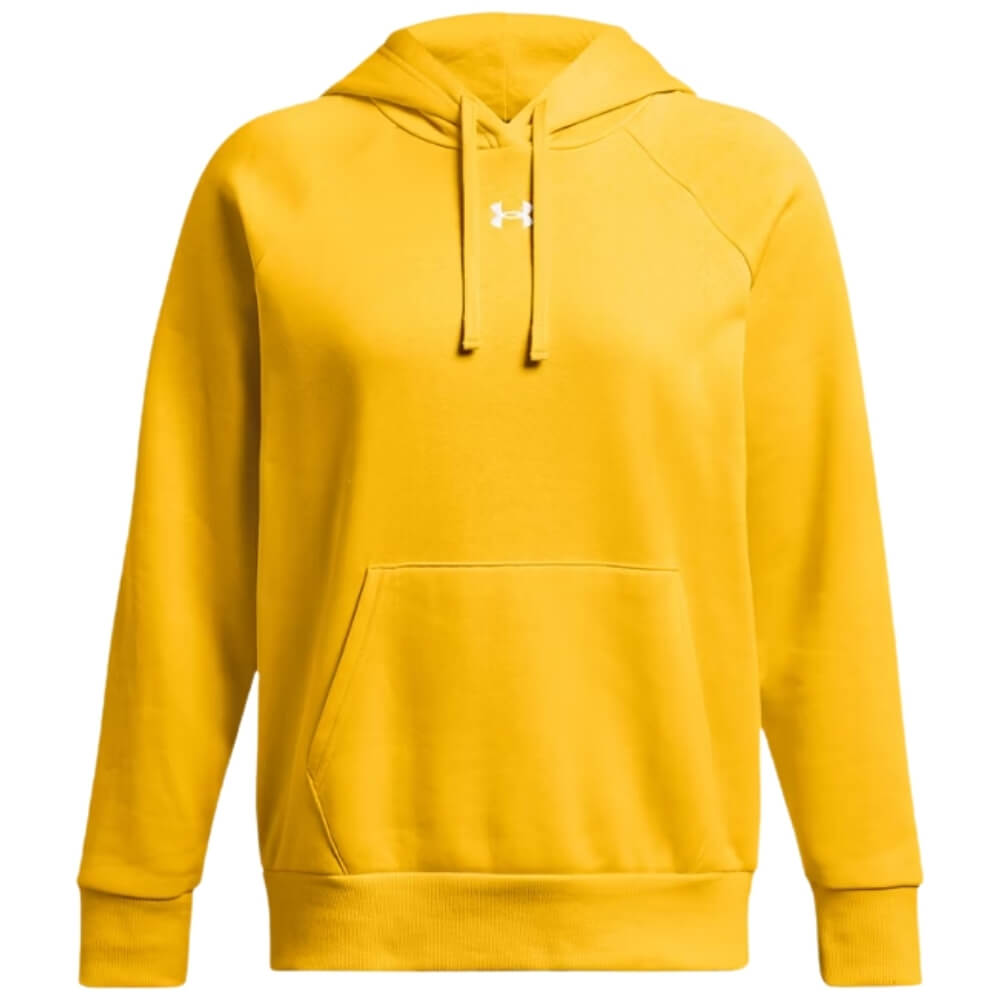 Under Armour Women's Rival Fleece Hoodie gold