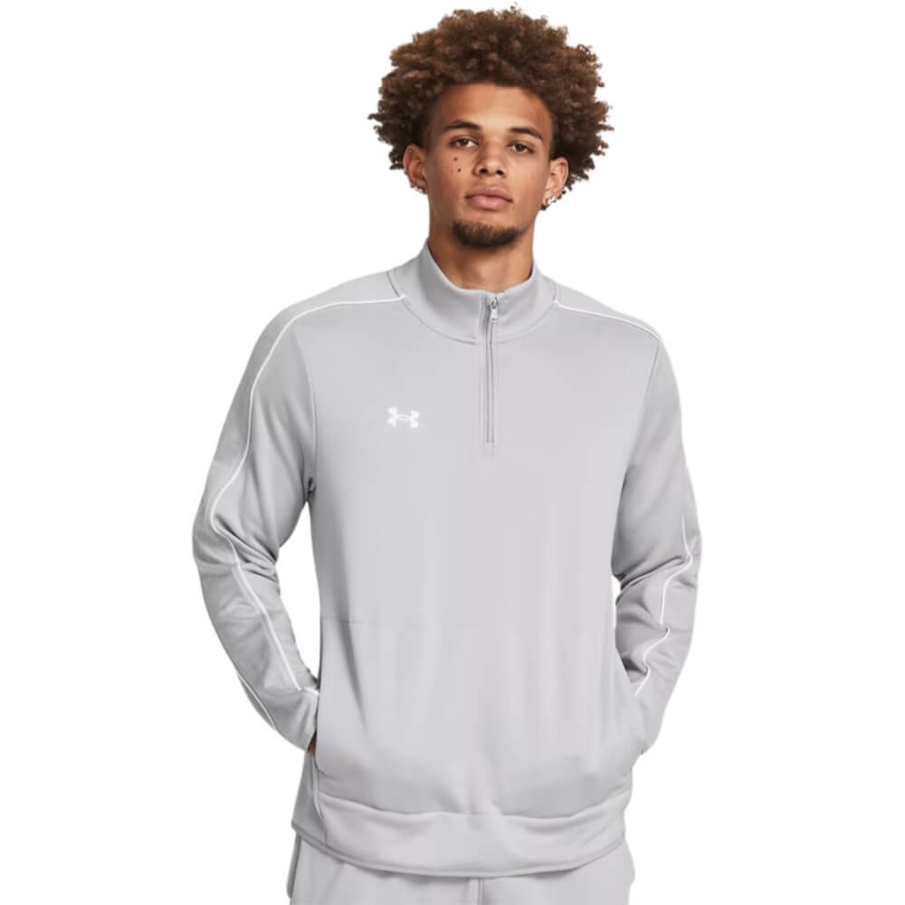 Under Armour Men's Command 1/4 Zip Mod Gray - 1