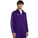 Under Armour Men's Command 1/4 Zip Purple - 1