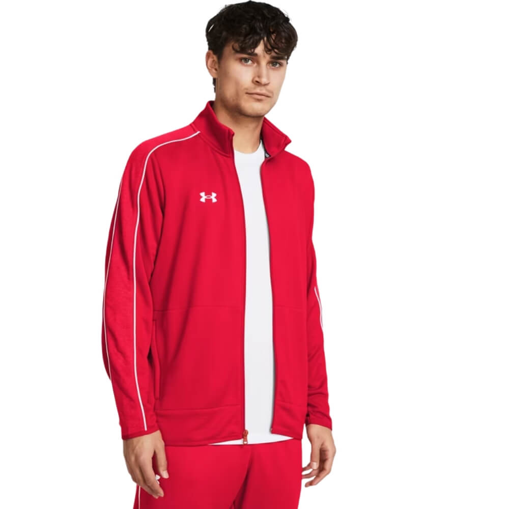 Under Armour Men's Command Full Zip Jacket Red - 1