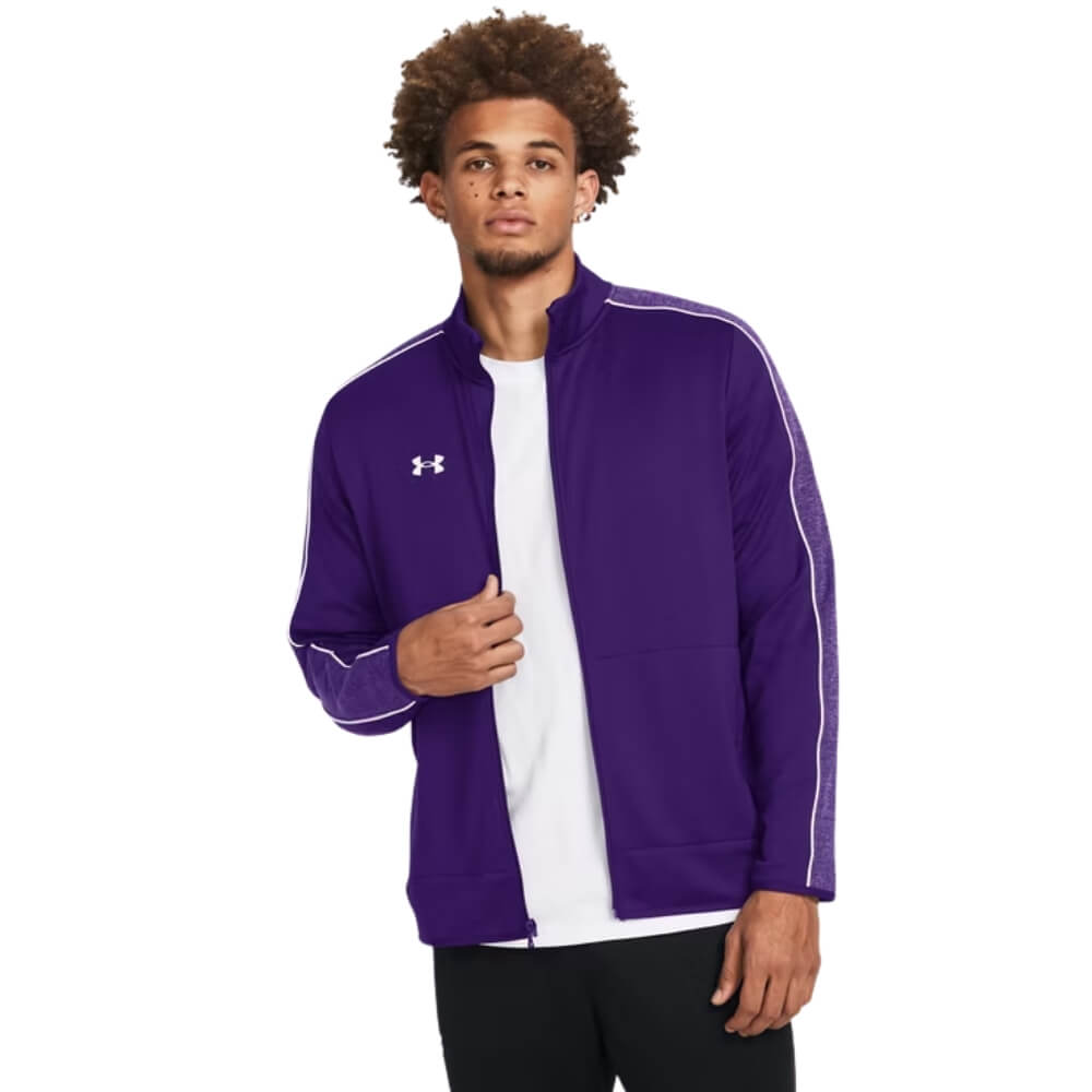 Under Armour Men's Command Full Zip Purple - 1