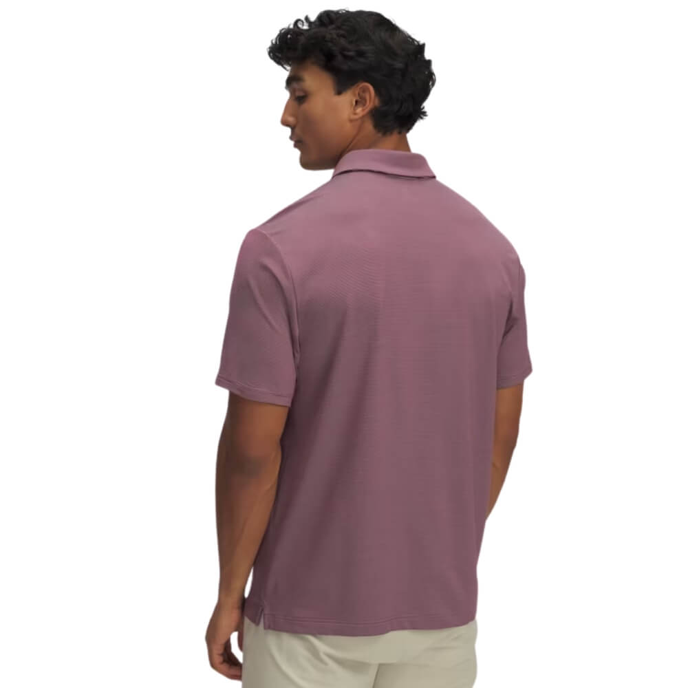 Under Armour Men's Drive Stripe Polo Maroon - 1