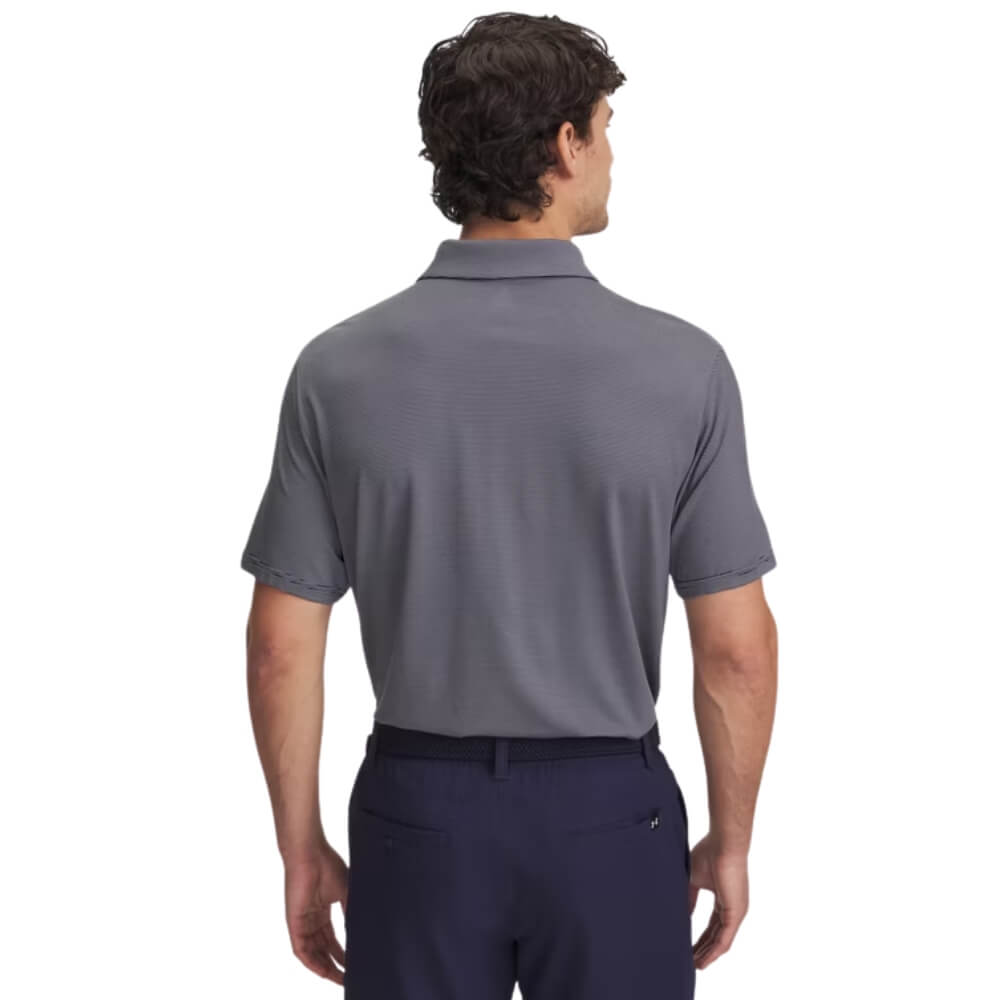 Under Armour Men's Drive Stripe Polo Navy - 2