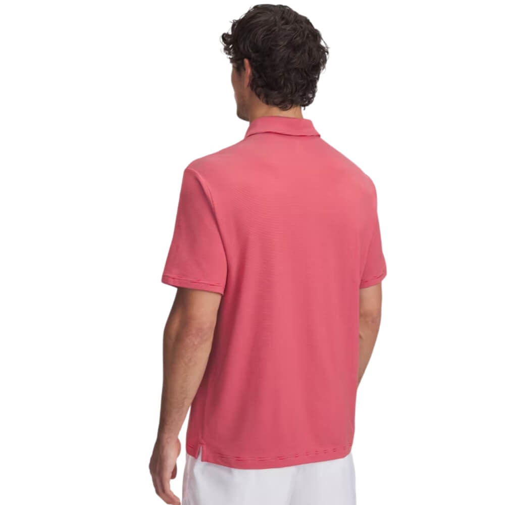 Under Armour Men's Drive Stripe Polo Red - 2