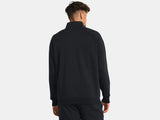 Under Armour Men's Rival Fleece 1/4 Zip Black - 2