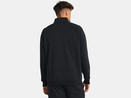 Under Armour Men's Rival Fleece 1/4 Zip Black - 2