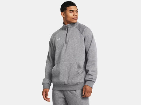 Under Armour Men's Rival Fleece 1/4 Zip Castlerock - 1