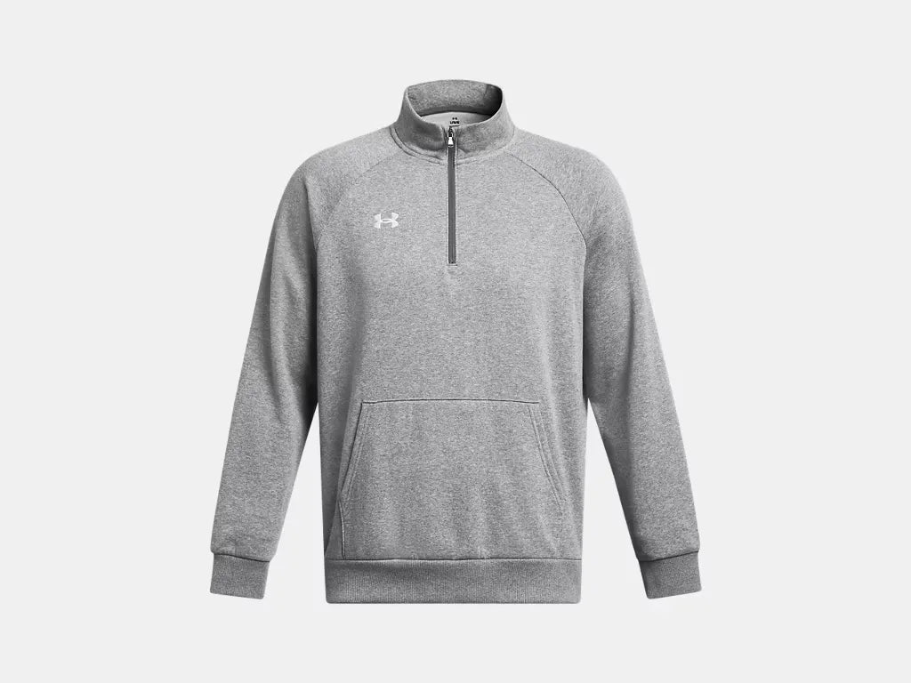 Under Armour Men's Rival Fleece 1/4 Zip Castlerock - 3