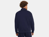 Under Armour Men's Rival Fleece 1/4 Zip Navy - 2