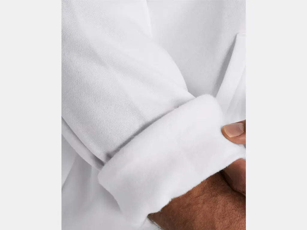 Under Armour Men's Rival Fleece 1/4 Zip White - 5