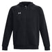 Under Armour Men's Rival Fleece Full Zip Hoodie Black - 5