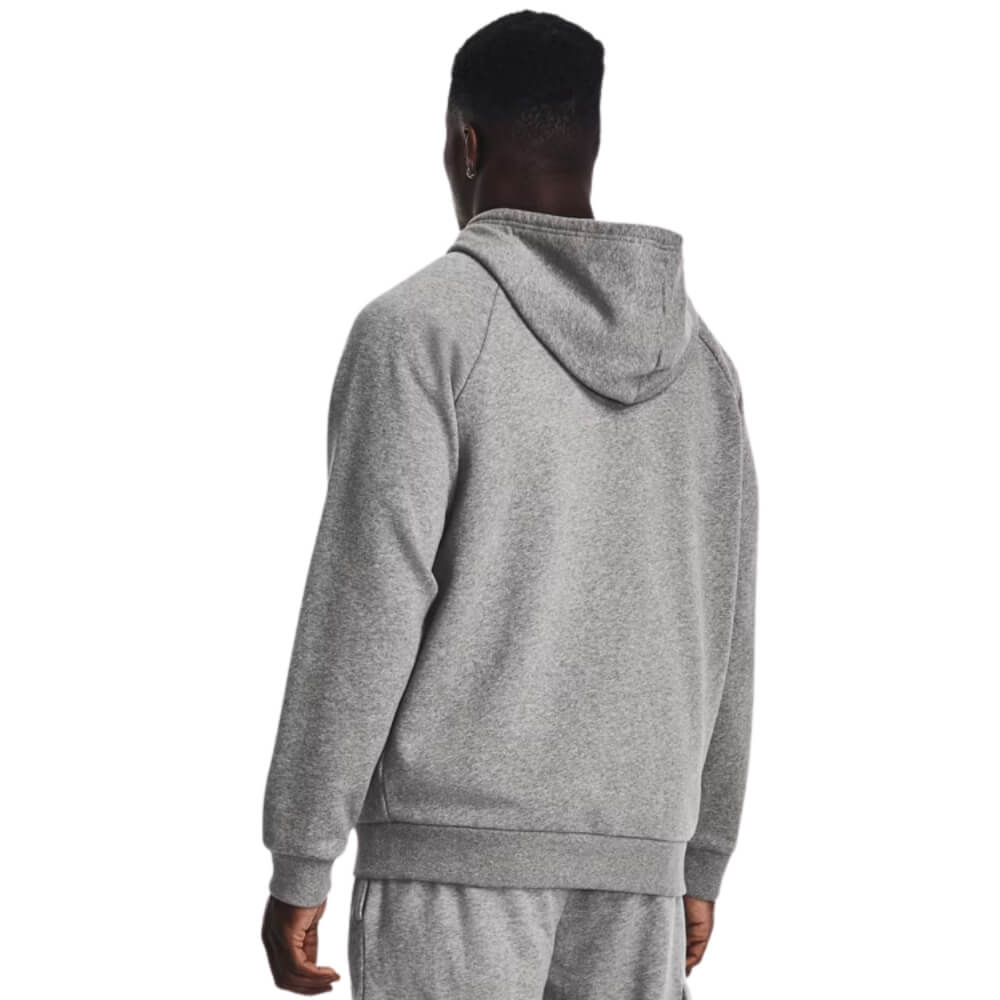 Under Armour Men's Rival Fleece Full Zip Hoodie Castlerock - 3