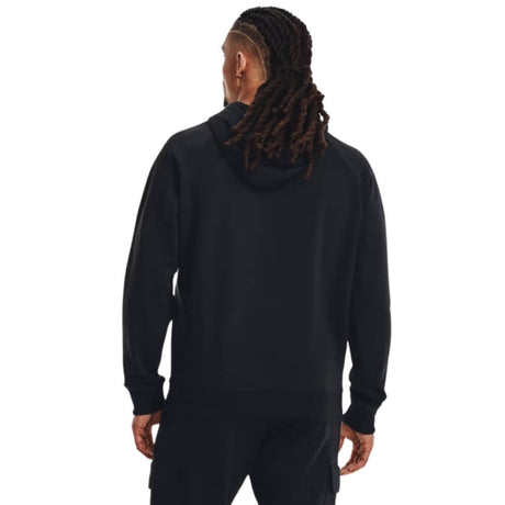 Under Armour Men's Rival Fleece Hoodie Black - 2